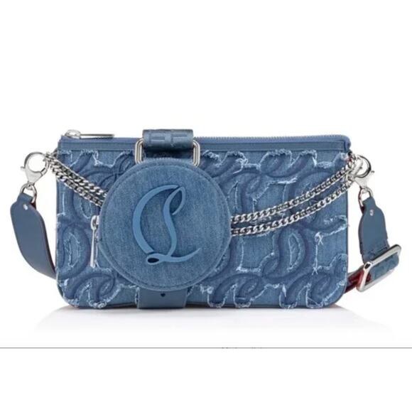 Christian Louboutin Handbags - Christian Louboutin Denim Hybrid Loubila Bag | NWT